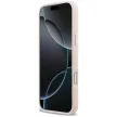 Karl Lagerfeld Silicone Choupette Metal Pin iPhone 18 Pro Max / 17 Pro Max (KLHCP18XSMHCNPP) tok, rózsaszín