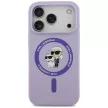 Karl Lagerfeld Silicone Karl&Choupette Ring MagSafe iPhone 18 Pro / 17 Pro (KLHMP18LSCMKCRHU) tok, lila