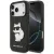 Karl Lagerfeld Saffiano Mono Patch Choupette iPhone 18 Pro / 17 Pro (KLHCP18LSAKHPCK) tok, fekete