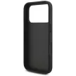 Karl Lagerfeld Saffiano Mono Patch Choupette iPhone 18 Pro / 17 Pro (KLHCP18LSAKHPCK) tok, fekete