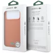 Lacoste Petit Pique Lacquer Logo MagSafe iPhone 18 Pro Max / 17 Pro Max (LCHMP18XPLAO) tok, narancssárga
