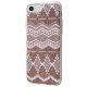 Guess GUHCP7TGTA iPhone 7/8/SE 2020 / SE 2022 Aztec Tribal 3D tok, bézs