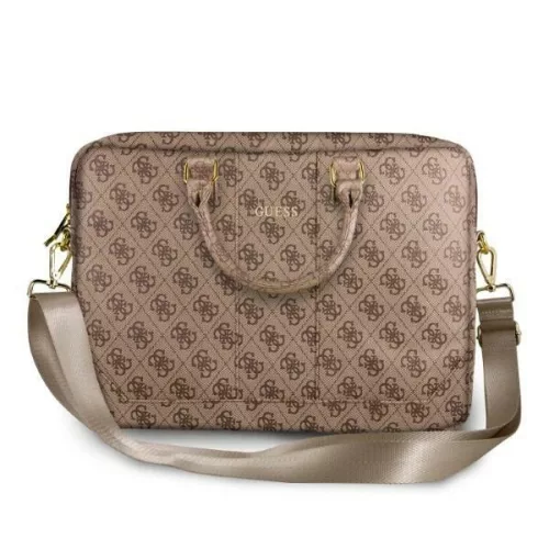 Guess 4G Uptown bag a 16" laptop táska, barna