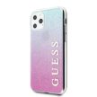 Guess GUHCN58PCUGLPBL iPhone 11 Pro Glitter Gradient tok, rózsaszín-kék
