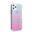 Guess GUHCN58PCUGLPBL iPhone 11 Pro Glitter Gradient tok, rózsaszín-kék