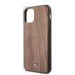 Mercedes MEHCN58VWOLB iPhone 11 Pro Wood Line Walnut tok, barna
