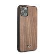 Mercedes MEHCN58VWOLB iPhone 11 Pro Wood Line Walnut tok, barna