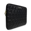 Guess Quilted cover a 13" laptop tok, fekete
