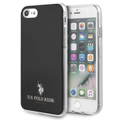 US Polo USHCI8TPUBK iPhone 7/8/SE 2020 / SE 2022 tok, fekete