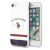 US Polo USHCI8PCSTRB iPhone 7/8/SE 2020 / SE 2022 Tricolor Pattern Collection tok, fehér