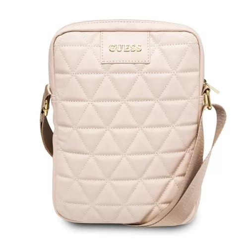 Guess Torba GUTB10QLPK 10" Quilted Tablet Bag tablet táska, rózsaszín