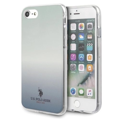 US Polo USHCI8TRDGLB iPhone 7/8/SE 2020 / SE 2022 Gradient Pattern Collection tok, kék