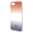 US Polo USHCI8TRDGRB iPhone 7/8/SE 2020 / SE 2022 Gradient Pattern Collection tok, kék-piros