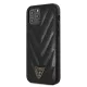 Guess GUHCP12LPUVQTMLBK iPhone 12 Pro Max 6.7" V-Quilted Collection tok, fekete