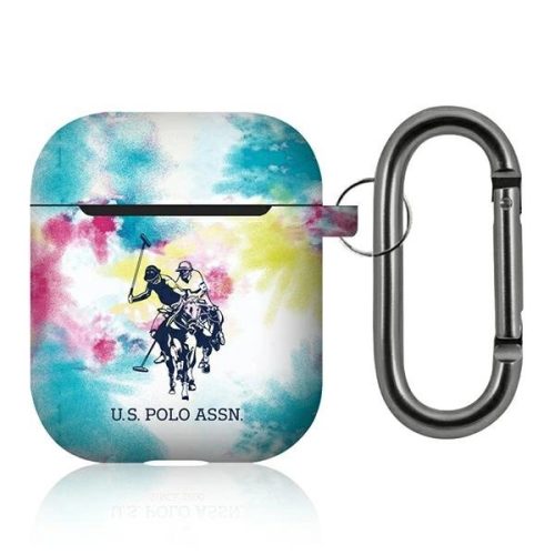 US Polo USACA2PCUSML AirPods 1/2 case multicolor Tie & Dye Collection tok, színes