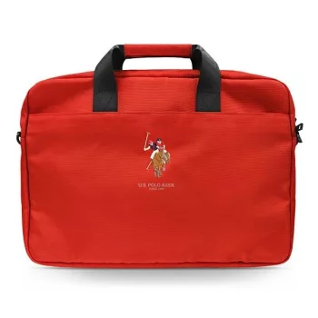 US Polo Assn. bag a 16" laptop táska, piros