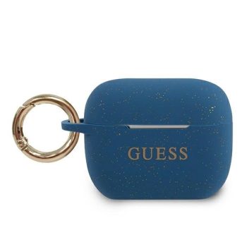   GUESS APPLE AirPods Pro GUACAPSILGLBL (Silicone Glitter) tok, kék