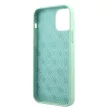 Guess GUHCP12LLSLMGGN iPhone 12 Pro Max 6,7" Metal Logo Script tok, zöld