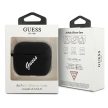 Guess GUACAPLSVSBW AirPods Pro cover Silicone Vintage tok, fekete-fehér
