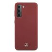 Mercedes MEHCS22MARMBK Samsung Galaxy S22 Plus, Leather Urban Line, fekete