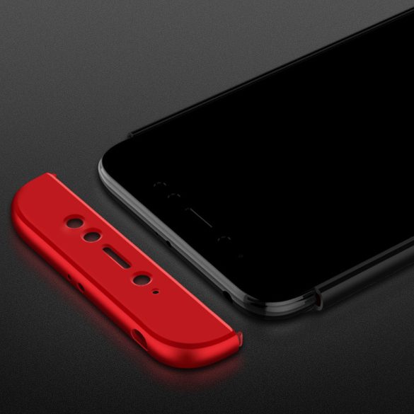 Full Body Case 360 Xiaomi Redmi Note 5A Prime hátlap, tok, fekete-ezüst