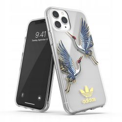  Adidas Original Clear case Birds iPhone 11 Pro hátlap, tok, mintás, átlátszó-színes