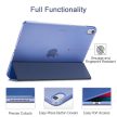 ESR Yippee Series iPad Pro 11 (2018) oldalra nyíló okos tok, sötétkék
