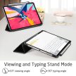 ESR iPad Pro 11 (2018) Yippee Pencil Holder oldalra nyíló okos tok, érintőceruza tartóval, fekete