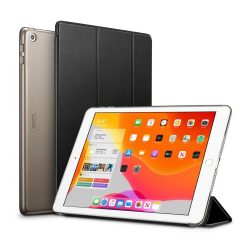   ESR Yippee Series iPad 10.2 (2019/2020) oldalra nyíló smart tok, fekete