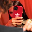 Adidas Original Snap Case Trefoil iPhone X/Xs hátlap, tok, piros