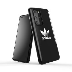   Adidas Original Snap Case Trefoil Huawei P40 Pro hátlap, tok, fekete