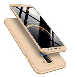   Full Body Case 360 Samsung Galaxy A6 Plus (2018), hátlap, tok, arany