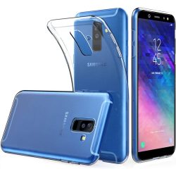   Samsung Galaxy A6 Plus (2018) Super Slim 0.5mm szilikon hátlap, tok, átlátszó