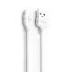 Proda Normee USB - USB Type-C PD-B05a, univerzális adat- és töltőkábel, 1,2m, fehér