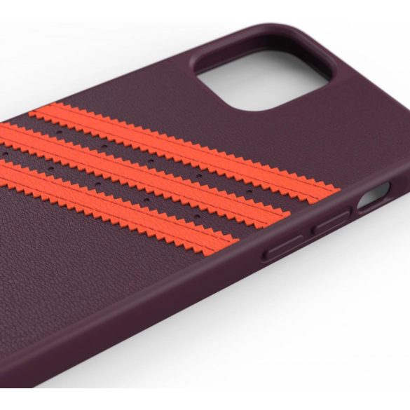 Adidas Original Moulded Case iPhone 12 Mini hátlap, tok, bordó