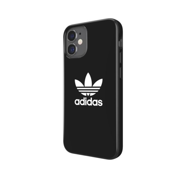 Adidas Original Snap Case Trefoil iPhone 12 Mini hátlap, tok, fekete