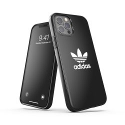   Adidas Original Snap Case Trefoil iPhone 12/12 Pro hátlap, tok, fekete