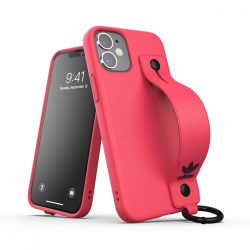   Adidas Original Hand Strap Case iPhone 12/12 Pro hátlap, tok, rózsaszín