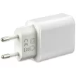 4smarts VoltPlug 20W, PD USB-C wall charger USB-C Lightning cable, hálózati töltő, fehér