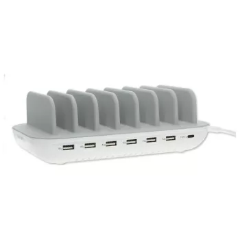 4smarts Office 60W, USB-HUB, fehér