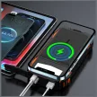 4smarts Powerbank Solar TitanPack Rugged UltiMag 20000mAh napelemes, fekete/narancs