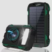 4smarts Powerbank Solar TitanPack Rugged UltiMag 20000mAh napelemes, zöld