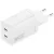 4smarts hálózati töltő PDPlug Dual 45W GaN 2xUSB-C, fehér