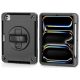 4smarts Rugged Case Grip iPad Pro 11" (M4, 2024) ütésálló tok, fekete