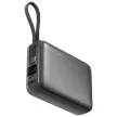 Powerbank 4smarts Enterprise Compact 20000mAh 45W, USB-C kábellel, szürke