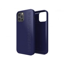   Superdry Snap Case Compostable Materials iPhone 12/12 Pro hátlap, tok, sötétkék