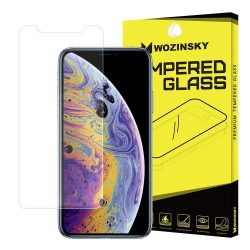   Wozinsky iPhone 11 Pro/iPhone X/Xs kijelzővédő edzett üvegfólia (tempered glass) 9H keménységű (nem teljes kijelzős 2D sík üvegfólia)