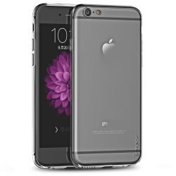   iPaky Effort iPhone 6 Plus/6S Plus szilikon hátlap és kijelzővédő edzett üvegfólia, átlátszó