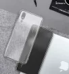 iPaky Effort Huawei P9 Lite szilikon hátlap és kijelzővédő edzett üvegfólia, átlátszó
