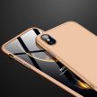Full Body Case 360 iPhone Xs Max, hátlap, tok, arany